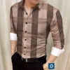 Combo 4 áo sơ mi nam tay dài in 3D sang trọng, 4 màu, M-6XL, giá ưu đãi 400k