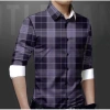 Combo 4 áo sơ mi nam tay dài in 3D sang trọng, 4 màu, M-6XL, giá ưu đãi 400k 6