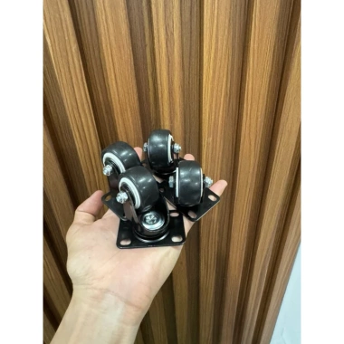 Combo 4 bánh xe xoay 360 độ 4cm bãi Nhật - Giá ưu đãi 66.000đ, lắp nhanh, bám chắc, cho xe đồ chơi 2