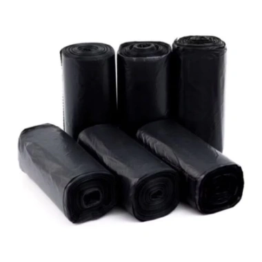 Combo 4 Bịch 12 Cuộn Túi Rác Tự Phân Hủy Đen 55x65cm - Siêu Bền, Giá Ưu Đãi 80k