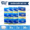 Combo 4 Bịch Giấy Ăn Lụa Pulppy Bỏ Túi Tiện Lợi 6 Gói Nhỏ Giá Ưu Đãi 19.999 VND
