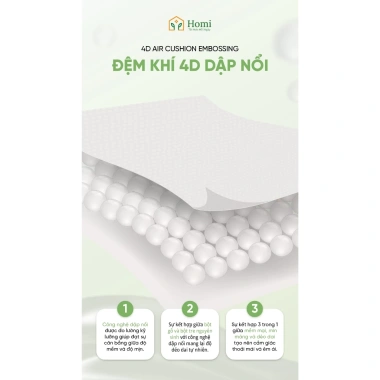 Combo 4 Bịch Giấy Rút HOMI 1.300 Tờ - 4 Lớp Mềm Mịn, An Toàn Cho Da, Kèm Móc Treo - Giá 99.000 VND 7 Combo 4 Bịch Giấy Rút HOMI 1.300 Tờ - 4 Lớp Mềm Mịn, An Toàn Cho Da, Kèm Móc Treo - Giá 99.000 VND 7