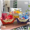 Combo 4 Bộ Phụ Kiện Khay Thuyền Đủ Màng Co Hoa Lá Cành - Giỏ Quà Tết 2.026 199k 6