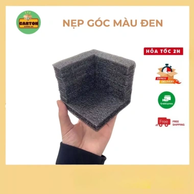 Combo 4 cái xốp foam PE 9x9x9cm bo góc nẹp góc chống sốc, giá chỉ 27.5k, giá rẻ