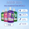 Combo 4 chai nước lau sàn WIP 1L - Bạc hà, Lavender, Lyly, thơm mát, giảm giá 99k