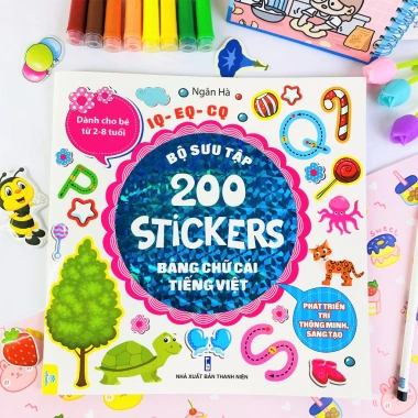 Combo 4 cuốn Sách và 200 Sticker Phát triển trí thông minh, sáng tạo - ndbooks, giá chỉ 96.000₫ 4 Combo 4 cuốn Sách và 200 Sticker Phát triển trí thông minh, sáng tạo - ndbooks, giá chỉ 96.000₫ 4