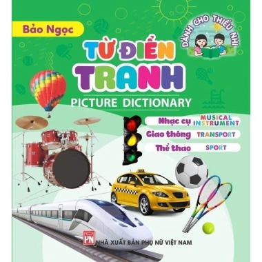 Combo 4 cuốn Từ Điển Tranh Song ngữ Anh Việt cho Thiếu Nhi - Giá chỉ 64.000đ - Ndbooks 2
