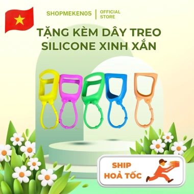 Combo 4 Gel Rửa Tay Khô Saizo 29ml Hương Đào Tươi Thơm Lâu 4 Mùi kèm Dây Treo