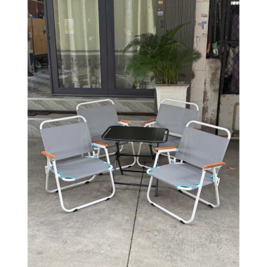 Combo 4 ghế camping và 1 bàn sân vườn, set bàn ghế CF tiện lợi, giảm giá 20% 8 Combo 4 ghế camping và 1 bàn sân vườn, set bàn ghế CF tiện lợi, giảm giá 20% 8