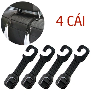 Combo 4 Giá Móc Treo Đa Năng Legaxy - Gắn Tựa Đầu, Treo Đồ Vật Sau Ghế Ô Tô Xe Hơi, Chịu Tải 30kg - 27,000₫