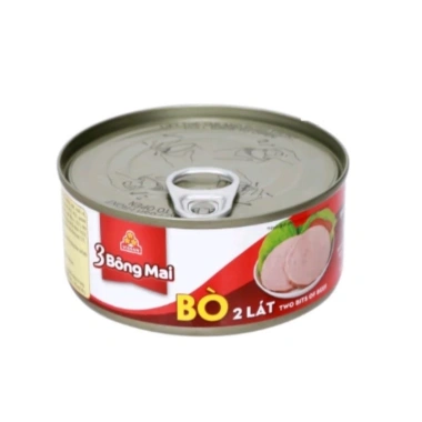 Combo 4 Hộp 150g Bò 2 Lát & 3 Bông Mai Vissan - Hạn dùng 2.028, Giá 68.893 VND