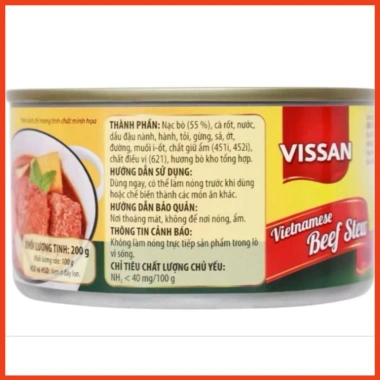 Combo 4 hộp Bò Kho Vissan 200g hết hạn 2.028 - Đồ hộp, giá chỉ 186.789 VND 3
