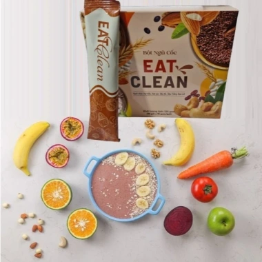 Combo 4 Hộp Bột Ngũ Cốc Eat Clean 15g x 15 – Giảm cân ăn kiêng, giá ưu đãi 37.911 VND