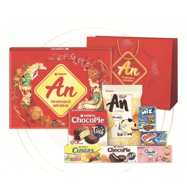 Combo 4 Hộp Quà Tết An Đại Orion 2.026 - Giá Bán Buôn Số Lượng Lớn, Giảm Đến 299.000 VNĐ 4 Combo 4 Hộp Quà Tết An Đại Orion 2.026 - Giá Bán Buôn Số Lượng Lớn, Giảm Đến 299.000 VNĐ 4