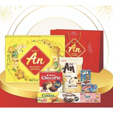 Combo 4 Hộp Quà Tết An Đại Orion 2.026 - Giá Bán Buôn Số Lượng Lớn, Giảm Đến 299.000 VNĐ 10 Combo 4 Hộp Quà Tết An Đại Orion 2.026 - Giá Bán Buôn Số Lượng Lớn, Giảm Đến 299.000 VNĐ 10