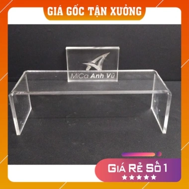 Combo 4 Kệ Trưng Bày Mica Chữ U Đáy - Giá Gốc 198,400, Giảm 19% Đến 160,000 VND