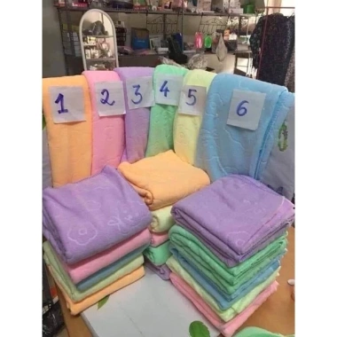 Combo 4 khăn tắm xuất Nhật 140x70 cm mềm mỏng nhẹ thích hợp du lịch giá 85.000₫ 8