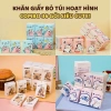 Combo 4 Lốc 36 Gói Khăn Giấy Mini 3 Lớp Bỏ Túi Họa Tiết Hoạt Hình Dễ Thương Giá Ưu Đãi 110k