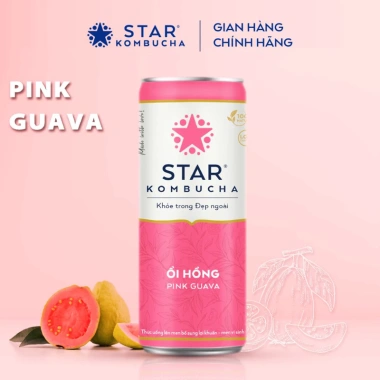 Combo 4 lon Kombucha 250ml: Xoài Kiwi, Ổi Hồng, Cam Đào, Lựu Đỏ – Giá 113.900₫, giảm 22% (2.026) 5
