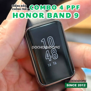 Combo 4 Miếng dán PPF cho Honor Band 9 – Bảo vệ chống trầy xước, giá chỉ 22.500₫