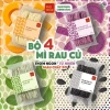 Combo 4 Mix Vị - Mì Rau Củ Phủ Dày Đậm Đà, Healthy, Giảm Cân, Ăn Kiêng 150g - 90.000 2