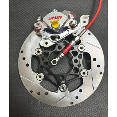 Combo 4 món Heo Smrt 2pis, Pas CNC, Đĩa Racing 86 M3-M4, Dây dầu ngắt - Full ốc, chỉ 2.17 triệu