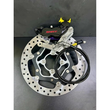 Combo 4 món Heo Smrt 4pis, Pas CNC, Đĩa Brembo 267mm, Dây dầu inox 2 đầu, Full ốc salay - Giá 22,5 triệu 4 Combo 4 món Heo Smrt 4pis, Pas CNC, Đĩa Brembo 267mm, Dây dầu inox 2 đầu, Full ốc salay - Giá 22,5 triệu 4