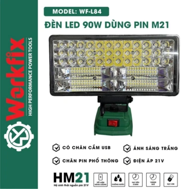 Combo 4 món quạt đèn Workfix chân phổ thông Makita 4cm - Giá ưu đãi 701.000₫ 2