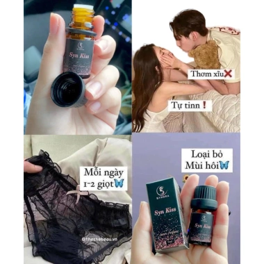Combo 4 Mùi Nước Hoa Vùng Kín Synkiss - Lưu Hương Cô Bé Khử Mùi Loại Bỏ Mùi Hôi Giá 199.000đ 4