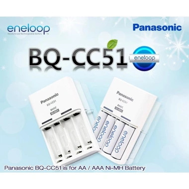 Combo 4 Pin Eneloop AA + Sạc Panasonic BQ-CC51C - Hàng Chính hãng, Giá chỉ 249.000đ 7 Combo 4 Pin Eneloop AA + Sạc Panasonic BQ-CC51C - Hàng Chính hãng, Giá chỉ 249.000đ 7