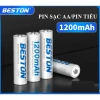 Combo 4 Pin Sạc AA AAA Beston Nhập khẩu chính hãng - Dung Lượng cao, dùng cho micro và đồ chơi, 55.000 VND 4
