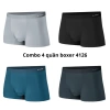 Combo 4 Quần Boxer Nam Cao Cấp Thun Sồi Modal Thấm Hút Kháng Khuẩn LADOS-4.126 LD7.111 - Thông Thoáng, Giá Ưu Đãi 390k 10