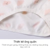 Combo 4 quần chip bé gái cotton kháng khuẩn thoáng mát 2-15 tuổi Uni Baby 150k 7