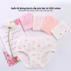 Combo 4 quần chip bé gái cotton kháng khuẩn thoáng mát 2-15 tuổi Uni Baby 150k 9