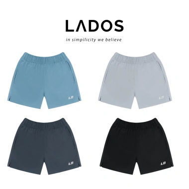 Combo 4 quần đùi dù thể thao nam LADOS-7.157 - Form thoải mái, màu nhã nhặn, thanh lịch, trẻ trung, giá chỉ 353.000₫