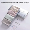 Combo 4 quần lót nữ Cottom không lộ viền - mềm mại, kháng khuẩn, thoáng khí, giá 55k