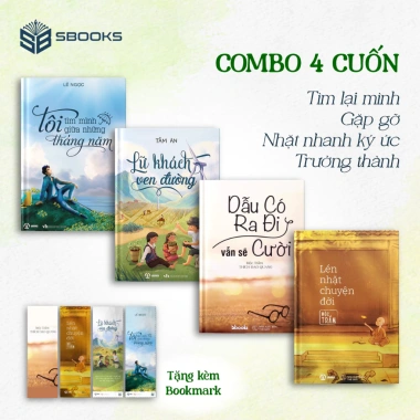 Combo 4 Sách: Tôi Tìm Mình / Lữ Khách Ven Đường / Lén Nhặt Chuyện Đời / Dẫu Có Ra Đi - 369.000 VND