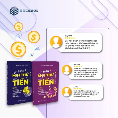 Combo 4 Sách Tư Duy Ngược, Tư Duy Mở, Biến Mọi Thứ Thành Tiền (1-2) - SBOOKS OFFICIAL Giá 170.000 VNĐ 4
