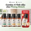 Combo 4 Tặng 1 Tinh Dầu Thiên Nhiên Phòng Khách: Hương Thảo Bạc Hà Vỏ Cam Ngọc Lan Tây Giá 899k