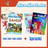 Combo 4 Tập Tranh Tô Màu Sprunki, Tung Tung Tung Sahur: Đồ Chơi Mỹ Thuật Thủ Công