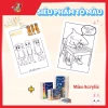 Combo 4 Tập Tranh Tô Màu Sprunki, Tung Tung Tung Sahur: Đồ Chơi Mỹ Thuật Thủ Công 4