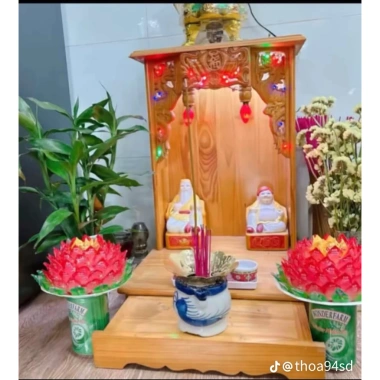 Combo 4 thắp kẹo hoa sen thắp hương Tết 2 màu vàng 2 màu đỏ chỉ 300.000 3