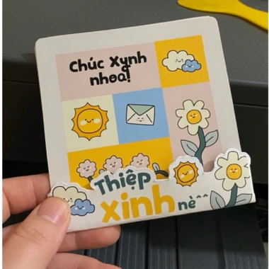 Combo 4 Thiệp Xinh Ngày Lễ và Sinh Nhật - Thiết Kế Độc Đáo, Giá Giảm 22.000 VNĐ