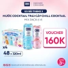 Combo 4 thùng 12 lon Chill Cocktail Mix 320ml Giảm giá 20% chỉ 1.160.000₫