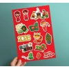 Combo 4 tờ Sticker Tết 2.026 - Decal Cửa Kính, Trang trí quán cafe, nhà cửa, mẫu đẹp xuân bình an may mắn, giảm giá 27k 8