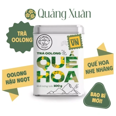 Combo 4 trà thảo mộc: đen cam gừng, xanh lá dứa, oolong quế hoa, đen gạo rang 100g - Giá ưu đãi 54.150 đồng 7