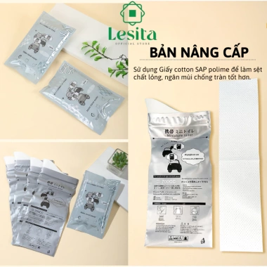 Combo 4 Túi Đựng Nước Tiểu Nôn Ói Khẩn Cấp LESITA 700CC Dùng Trên Xe Sức – Tiện lợi, Giá ưu đãi 60.000đ