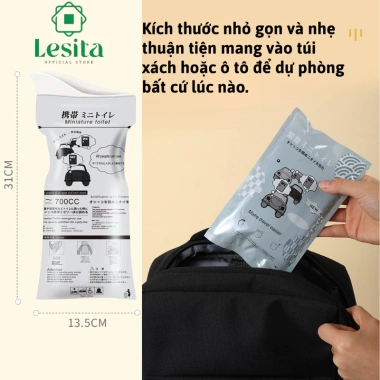 Combo 4 Túi Đựng Nước Tiểu Nôn Ói Khẩn Cấp LESITA 700CC Dùng Trên Xe Sức – Tiện lợi, Giá ưu đãi 60.000đ 7 Combo 4 Túi Đựng Nước Tiểu Nôn Ói Khẩn Cấp LESITA 700CC Dùng Trên Xe Sức – Tiện lợi, Giá ưu đãi 60.000đ 7
