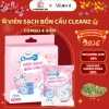 Combo 4 Viên Thả Bồn Cầu 3in1 CleanZ Hương Đào Tẩy, Khử Mùi, Sạch Mảng Bám