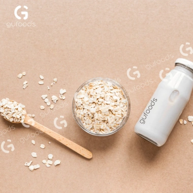 Combo 4 Yến mạch tươi cán mỏng GUfoods - Giàu chất xơ, Healthy, Tập gym, Eat clean 500g 7